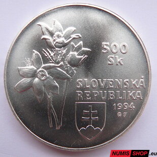 500 Sk Slovensko 1994 - Slovenský raj - PROOF