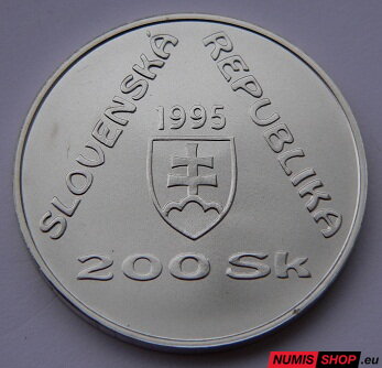200 Sk Slovensko 1995 - Električka - PROOF
