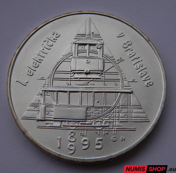 200 Sk Slovensko 1995 - Električka - BK