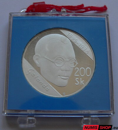 200 Sk Slovensko 1995 - Galanda - PROOF