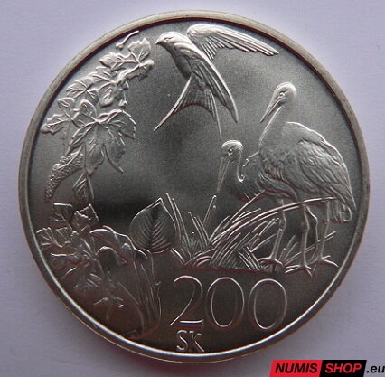 200 Sk Slovensko 1995 - Ochrana prírody - PROOF