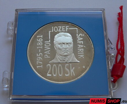200 Sk Slovensko 1995 - Šafárik - PROOF