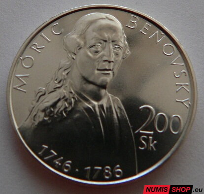 200 Sk Slovensko 1996 - Beňovský - PROOF