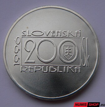 200 Sk Slovensko 1996 - Hronský - BK