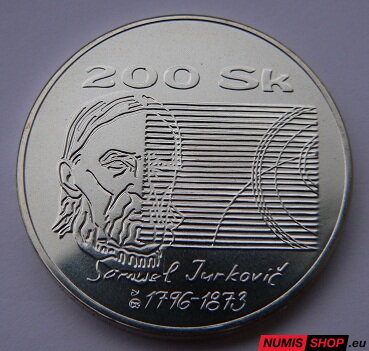 200 Sk Slovensko 1996 - Jurkovič - PROOF