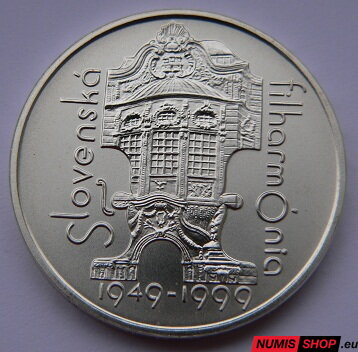 200 Sk Slovensko 1999 - Filharmónia - PROOF