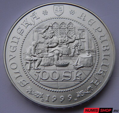 500 Sk Slovensko 2000 - Toliar - BK