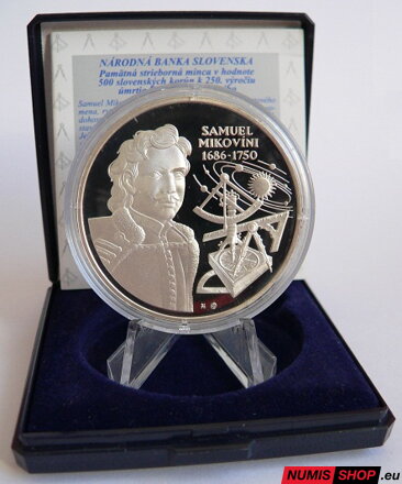 500 Sk Slovensko 2000 - Mikovíni - PROOF