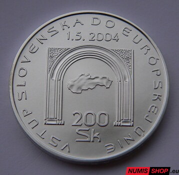 200 Sk Slovensko 2004 - Vstup do EÚ - PROOF
