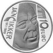 10 eur Slovensko 2011 - Ján Cikker - PROOF