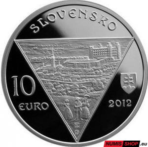 10 eur Slovensko 2012 - Chatam Sofer - PROOF