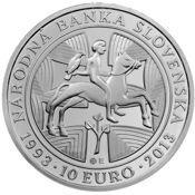 10 eur Slovensko 2013 - 20 rokov NBS - PROOF