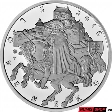 10 eur Slovensko 2016 - Turzo - PROOF