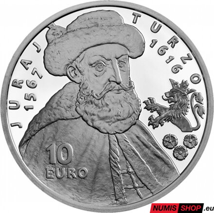 10 eur Slovensko 2016 - Turzo - PROOF 