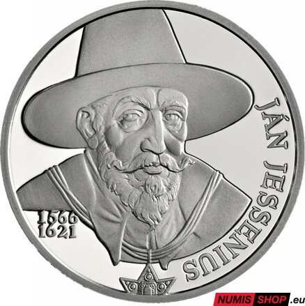 10 eur Slovensko 2016 - Jesenius - PROOF 