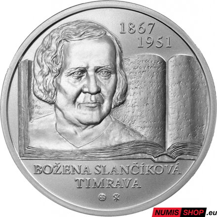 10 eur Slovensko 2017 - B. S. Timrava - BK
