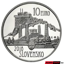 10 eur Slovensko 2018 - Dušan Samuel Jurkovič - PROOF