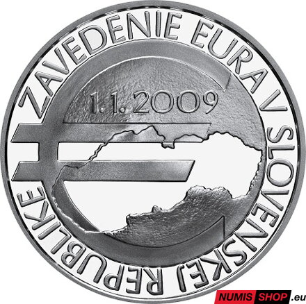 10 eur Slovensko 2019 - Zavedenie eura - BK