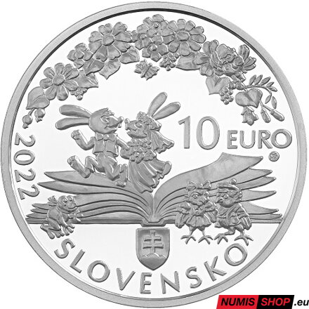 10 eur Slovensko 2022 - Ľudmila Podjavorinská - BK