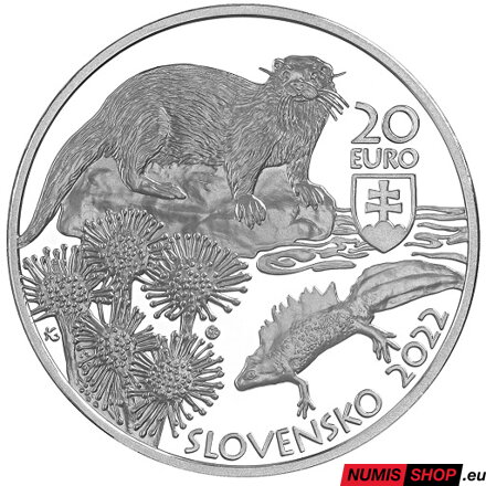 20 eur Slovensko 2022 - Chránená krajinná oblasť Kysuce - BK