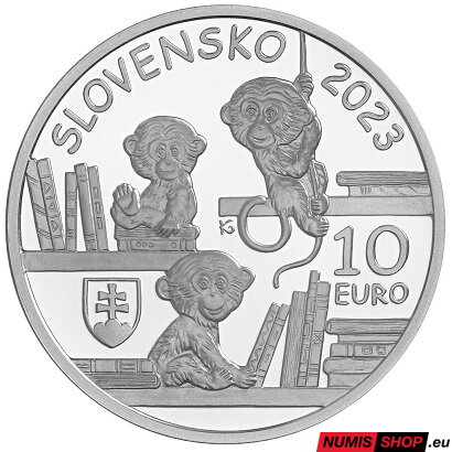 10 eur Slovensko 2023 - Krista Bendová - PROOF