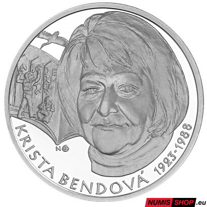 10 eur Slovensko 2023 - Krista Bendová - PROOF