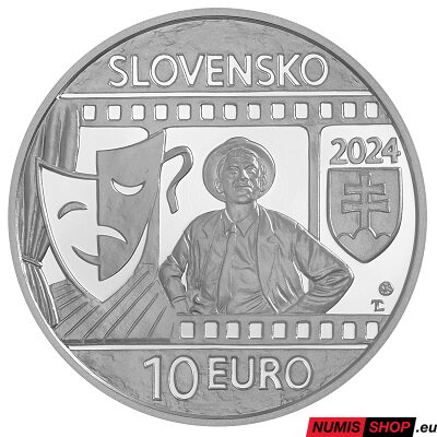 10 eur Slovensko 2024 - Jozef Kroner - BK