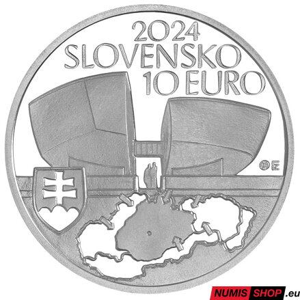 10 eur Slovensko 2024 - Slovenské národné povstanie - Pamätný list
