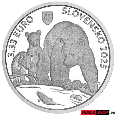 Súbor Fauna a flóra – vlk dravý, rys ostrovid, medveď hnedý - PROOF