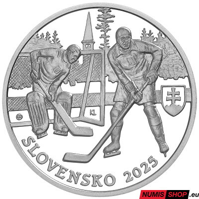 10 eur Slovensko 2025 - Majstrovstvá Európy v hokeji - BK