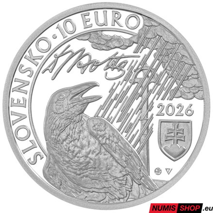 10 eur Slovensko 2026 - Ivan Krasko - BK