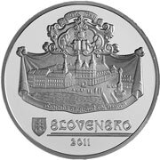 20 eur Slovensko - Pamiatková rezervácia Trnava - PROOF