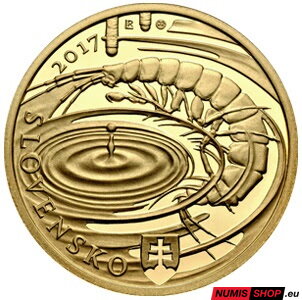 100 eur Slovensko 2017 - Jaskyne Slovenského krasu