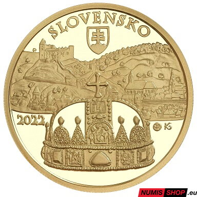 100 eur Slovensko 2022 - Rudolf II.