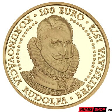 100 eur Slovensko 2022 - Rudolf II.