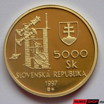 5000 Sk Slovensko 1997 - Banská Štiavnica