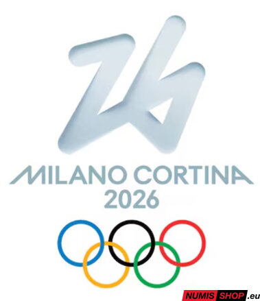 Sada mincí SR 2026 - ZOH Miláno Cortina - PROOF - luxusné prevedenie - drevená kazeta