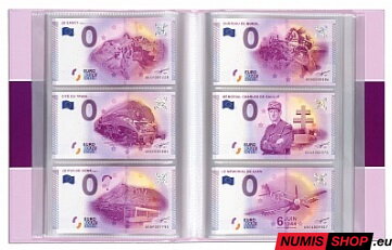 Album na 0 euro bankovky souvenir - 420 ks Album na 0 euro bankovky souvenir - 420 ks