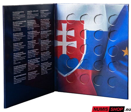 Album na slovenské pamätné 2-euro mince
