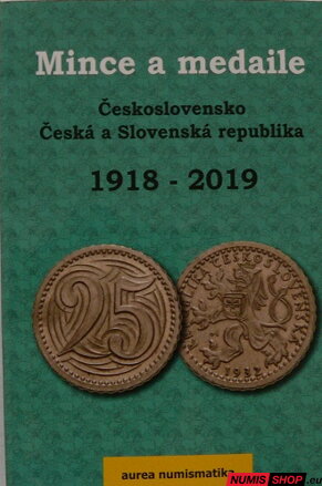 Mince a medaile ČSR, ČR a SR - Aurea (1918 - 2019)