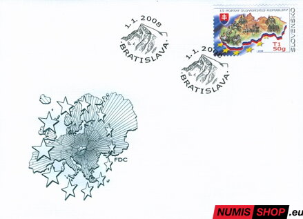 Slovensko - 2008 - 15 rokov Slovenskej republiky - 413 FDC