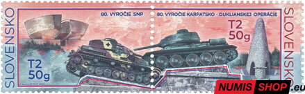 Slovensko - 2024 - 80. výročie Dukla + SNP - 825 + 826