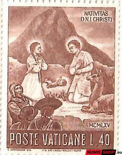 Vatikán - 1965 - Vianoce - L40 - 487