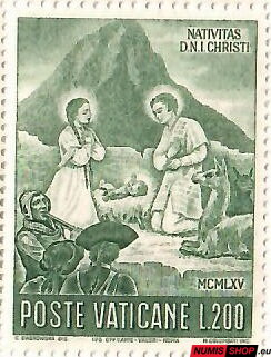 Vatikán - 1965 - Vianoce - L200 - 488