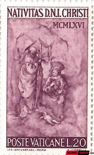 Vatikán - 1966 - Vianoce - L20 - 513
