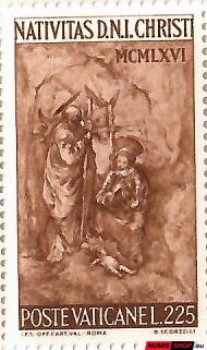 Vatikán - 1966 - Vianoce - L225 - 515