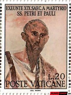 Vatikán - 1967 - Peter a Pavol - L20 - 523