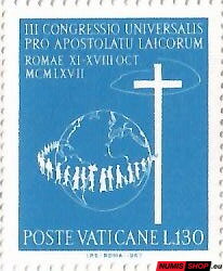 Vatikán - 1967 - 3. svetový apoštolský kongres - L130 - 531