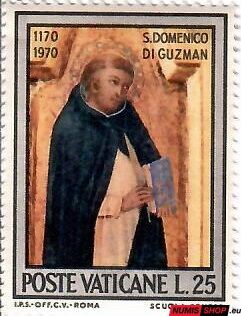 Vatikán - 1971 - 800 rokov od narodenia svätého Dominika - L25 - 585
