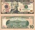 USA - 10 dollars - 2017 - B - UNC